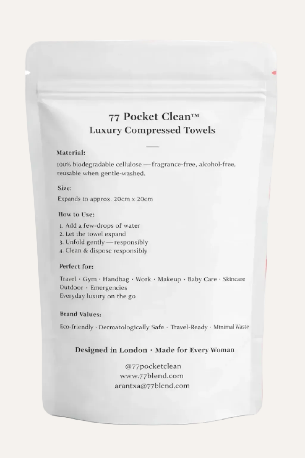 77 Pocket Clean™